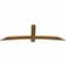 Ekena Millwork Bellingham Timber Gable Bracket, Western Red Cedar, 84"W x 28"H x 1 1/2"D x 5 1/2"F, 8/12 Pitch GBW084X28X0206BEL00SWR - alternate 4